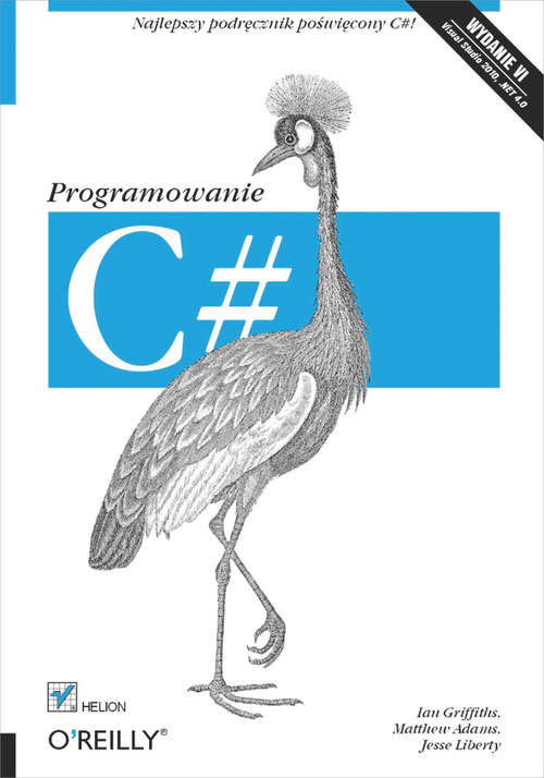 Book cover of C#. Programowanie. Wydanie VI