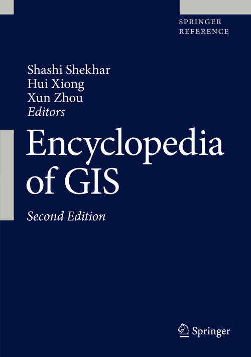 Book cover of Encyclopedia of GIS