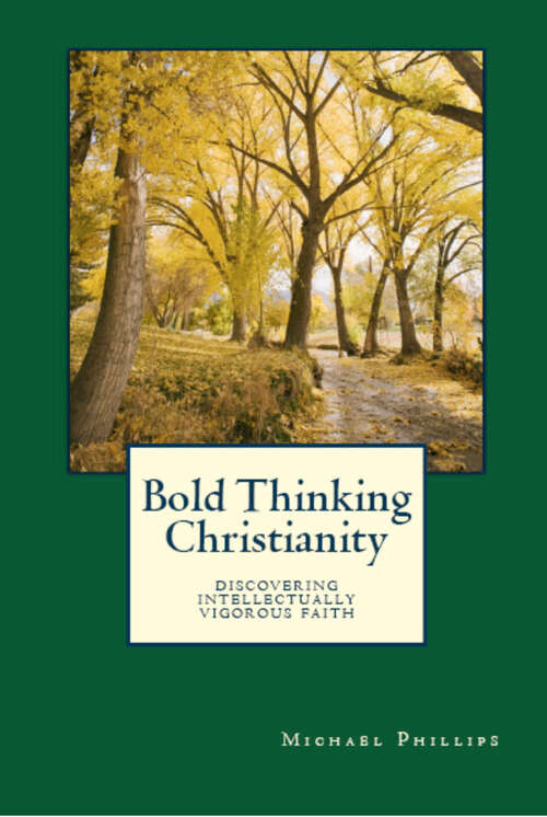 Book cover of Bold Thinking Christianity: Discovering Intellectually Vigorous Faith