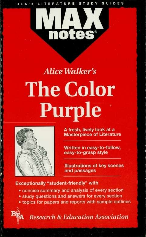 Book cover of The Color Purple (MAXNotes Literature Guides)