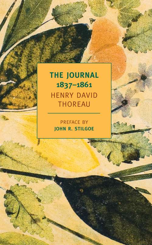 The Journal of Henry David Thoreau