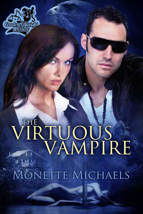 Book cover of The Virtuous Vampire (A Gooden and Knight Mystery #1)