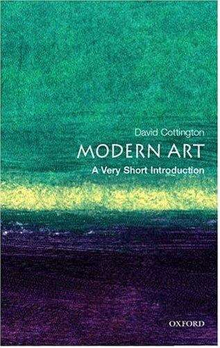 Book cover of Modern Art: A Very Short Introduction