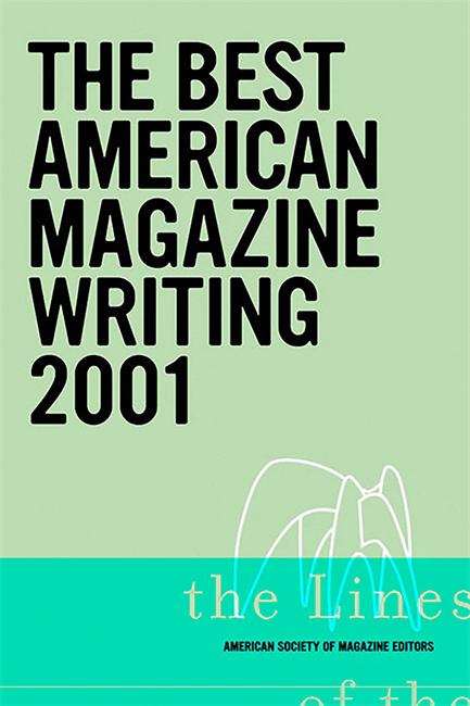 Book cover of The Best American Magazine Writing 2001