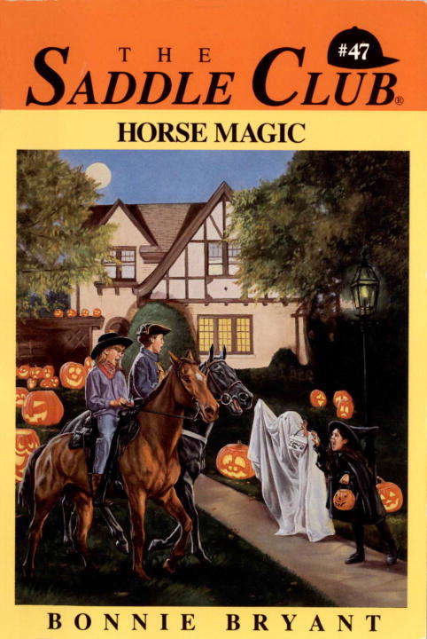 Book cover of Horse Magic (Saddle Club #47)
