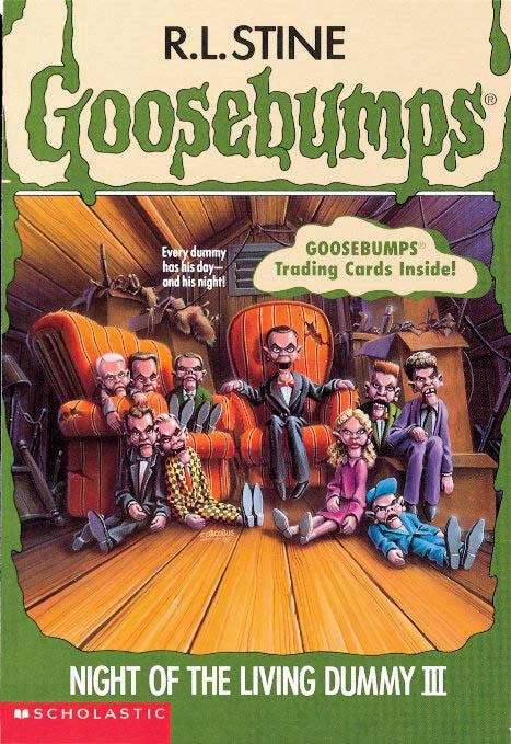Book cover of Night of the Living Dummy III (Goosebumps #40)
