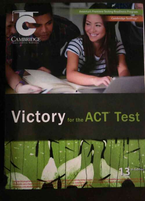 Book cover of Victory for the ACT Test (Thirteenth Edition)