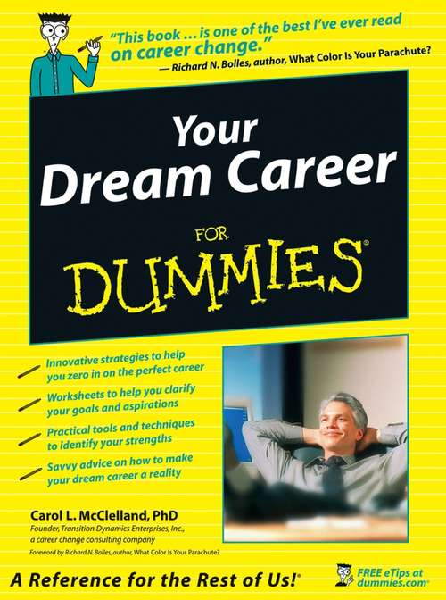 Book cover of Your Dream Career For Dummies