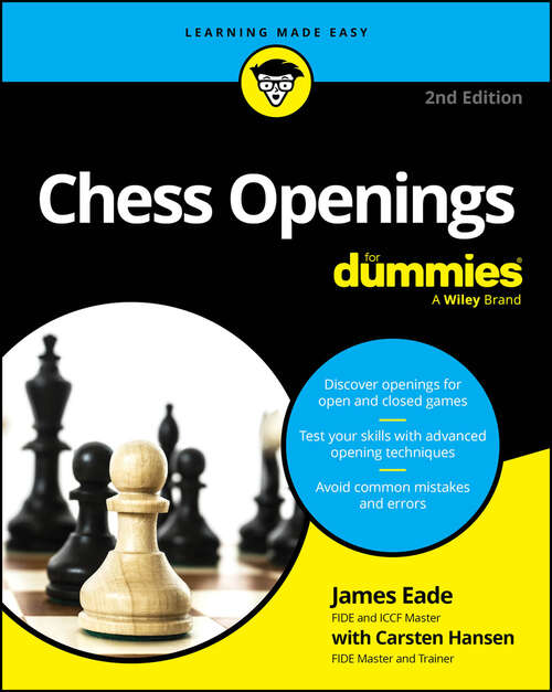 Book cover of Chess Openings For Dummies