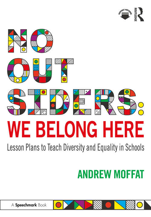 Book cover of No Outsiders: Lesson Plans to Teach Diversity and Equality in Schools (No Outsiders)