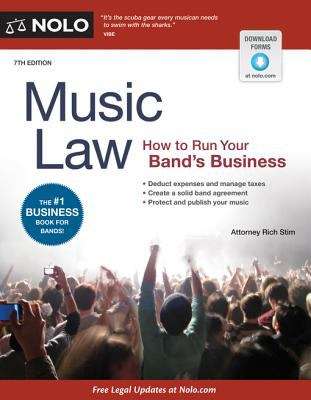 Book cover of Music Law