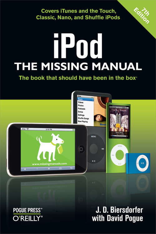 Book cover of iPod: The Missing Manual