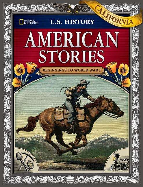 Book cover of U.S. History: American Stories, Beginnings to World War I