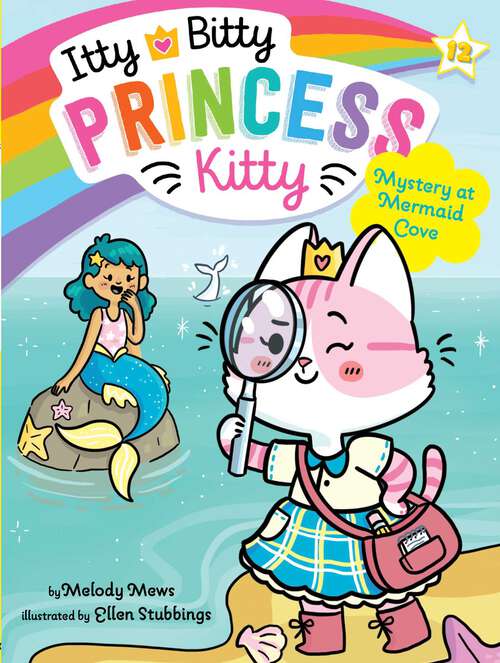 Book cover of Mystery at Mermaid Cove (Itty Bitty Princess Kitty #12)