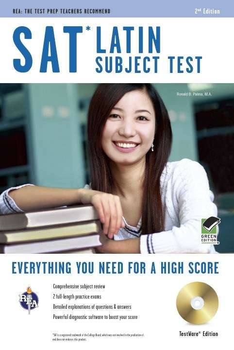 Book cover of Latin (SAT PSAT ACT (College Admission) Prep Series)