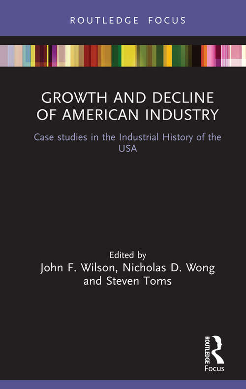 Growth and Decline of American Industry: Case studies in the Industrial History of the USA (Routledge Focus on Industrial History)