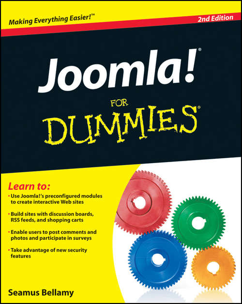 Book cover of Joomla! For Dummies