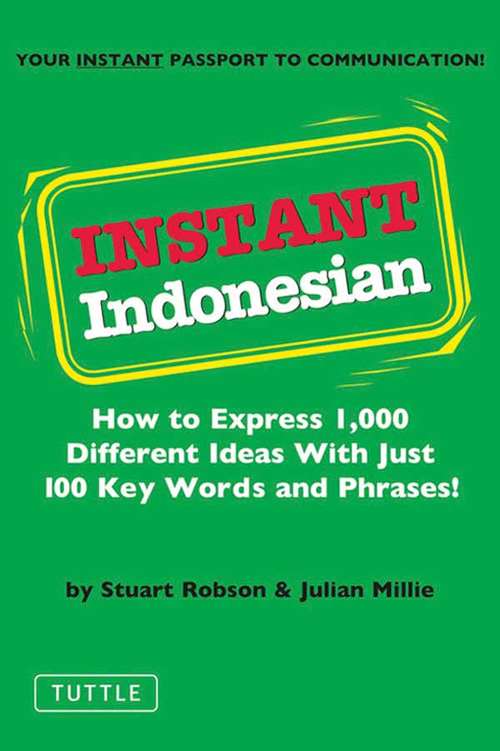 Book cover of Instant Indonesian