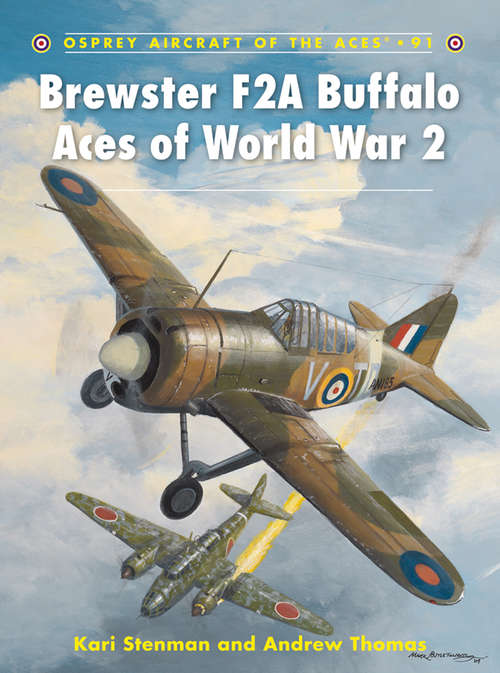 Book cover of Brewster F2A Buffalo Aces of World War 2
