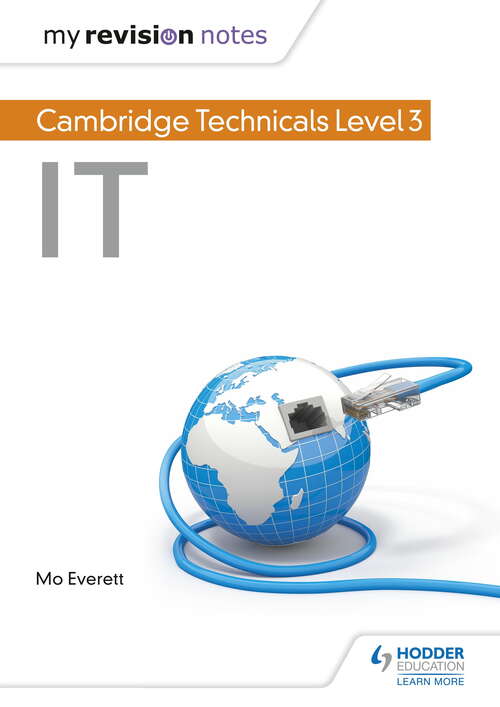 Book cover of My Revision Notes: Cambridge Technicals Level 3 IT