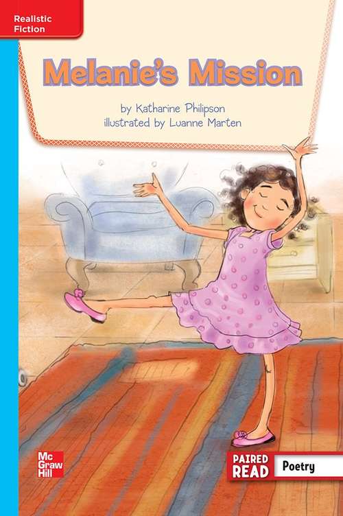 Book cover of Melanie's Mission [On Level, Grade 3]