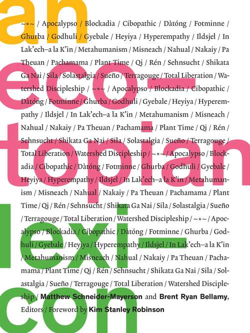 Book cover of An Ecotopian Lexicon (1)