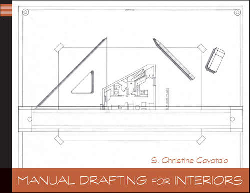 Book cover of Manual Drafting for Interiors