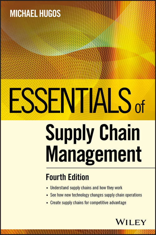 Essentials of Supply Chain Management (Essentials Series #24)