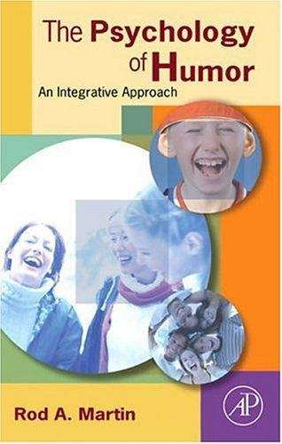 Book cover of The Psychology of Humor: An Integrative Approach