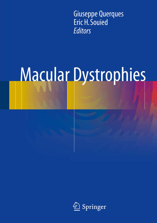 Book cover of Macular Dystrophies