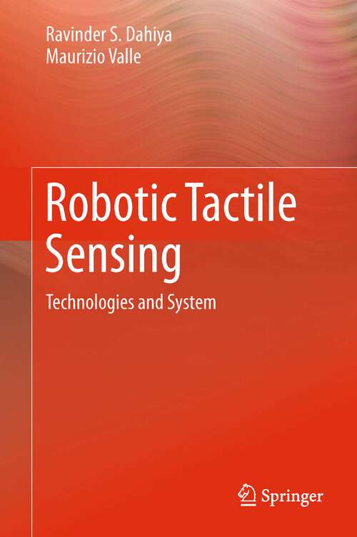 Book cover of Robotic Tactile Sensing