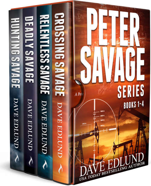 Book cover of The Peter Savage Novels Boxed Set: (Books 1-4)