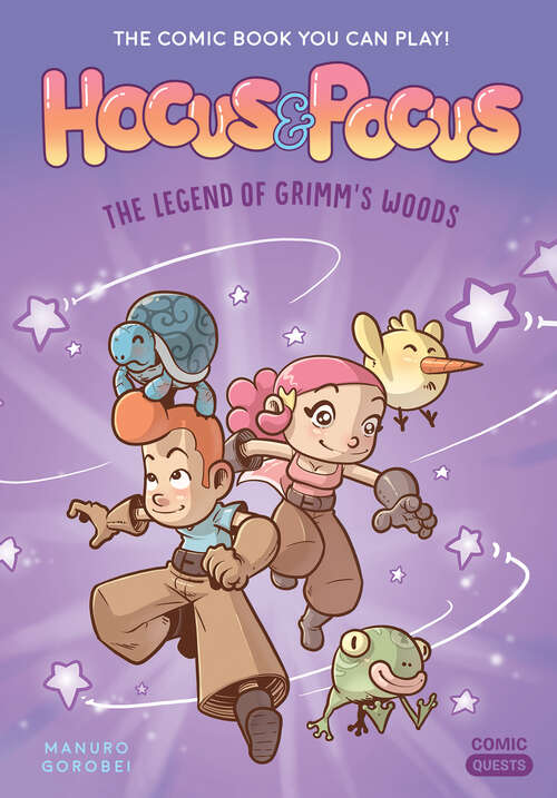 Book cover of Hocus & Pocus: The Comic Book You Can Play (Comic Quests #1)