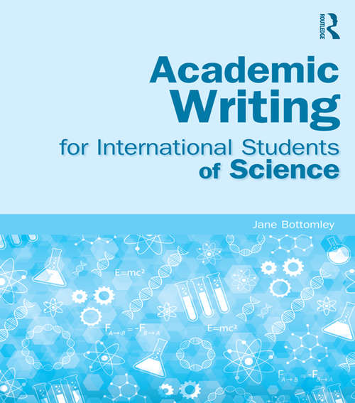 Book cover of Academic Writing for International Students of Science