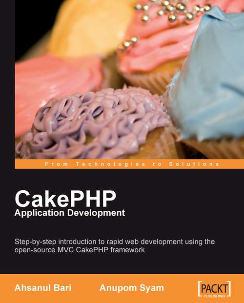 Book cover of CakePHP Application Development