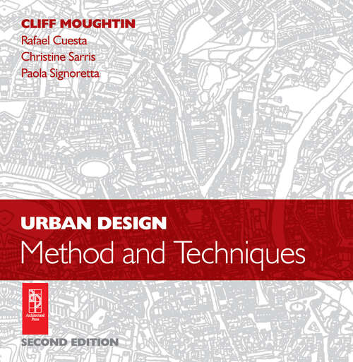 Book cover of Urban Design: Method And Techniques (2)