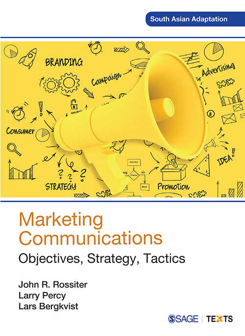 Book cover of Marketing Communications: Objectives, Strategy, Tactics