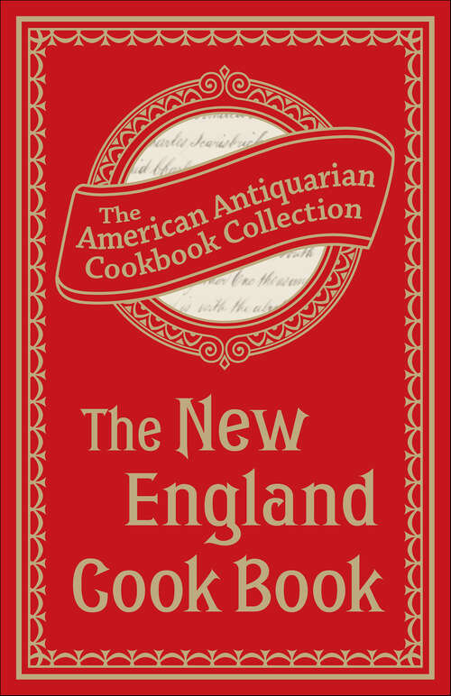 Book cover of The New England Cook Book: Or, Young Housekeeper's Guide