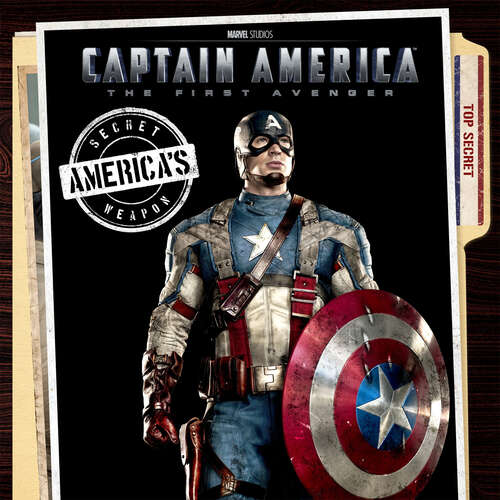 Book cover of Captain America: America’s Secret Weapon