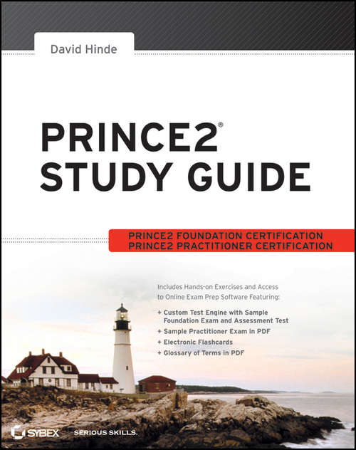 Book cover of PRINCE2 Study Guide