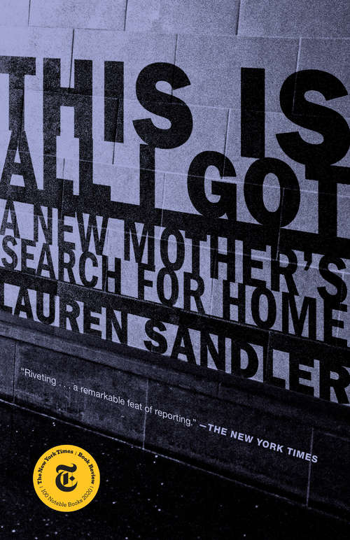 Book cover of This Is All I Got: A New Mother's Search for Home