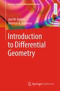 Introduction to Differential Geometry (Springer Studium Mathematik (Master))