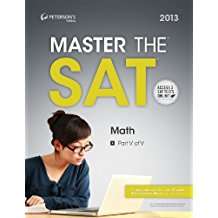 Book cover of Master the SAT Math 2013: Part V of V