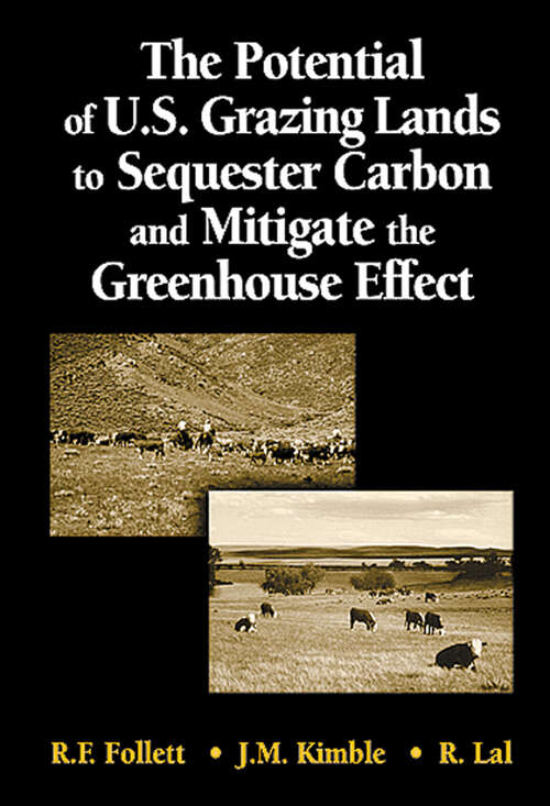 Book cover of The Potential of U.S. Grazing Lands to Sequester Carbon and Mitigate the Greenhouse Effect