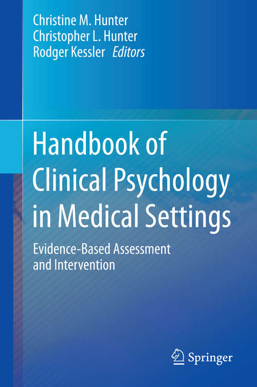 Book cover of Handbook of Clinical Psychology in Medical Settings