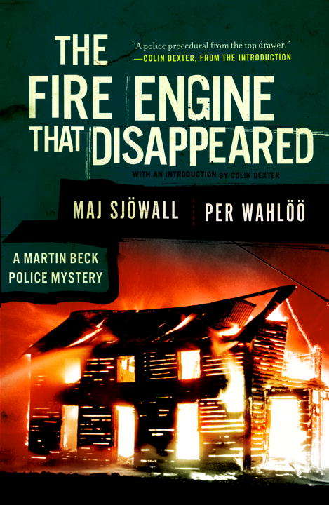 Book cover of The Fire Engine that Disappeared (Martin Beck #5)