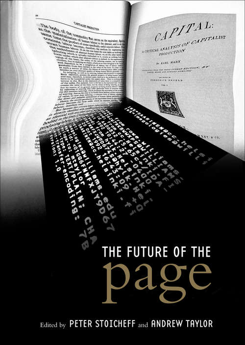 Book cover of The Future of the Page