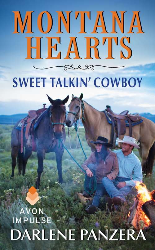 Book cover of Montana Hearts: Sweet Talkin' Cowboy