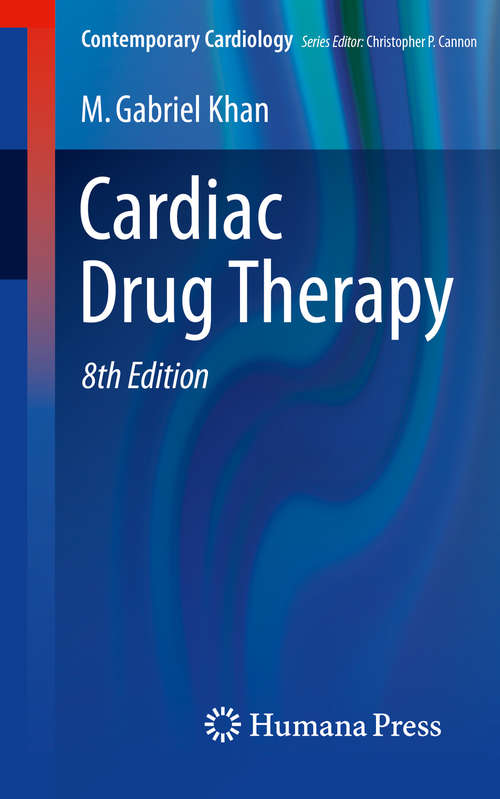 Book cover of Cardiac Drug Therapy