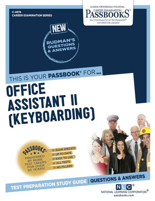 Book cover of Office Assistant II (Keyboarding): Passbooks Study Guide (Career Examination Series)